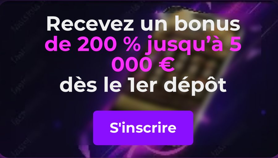 Offre de bienvenue Fast Slot